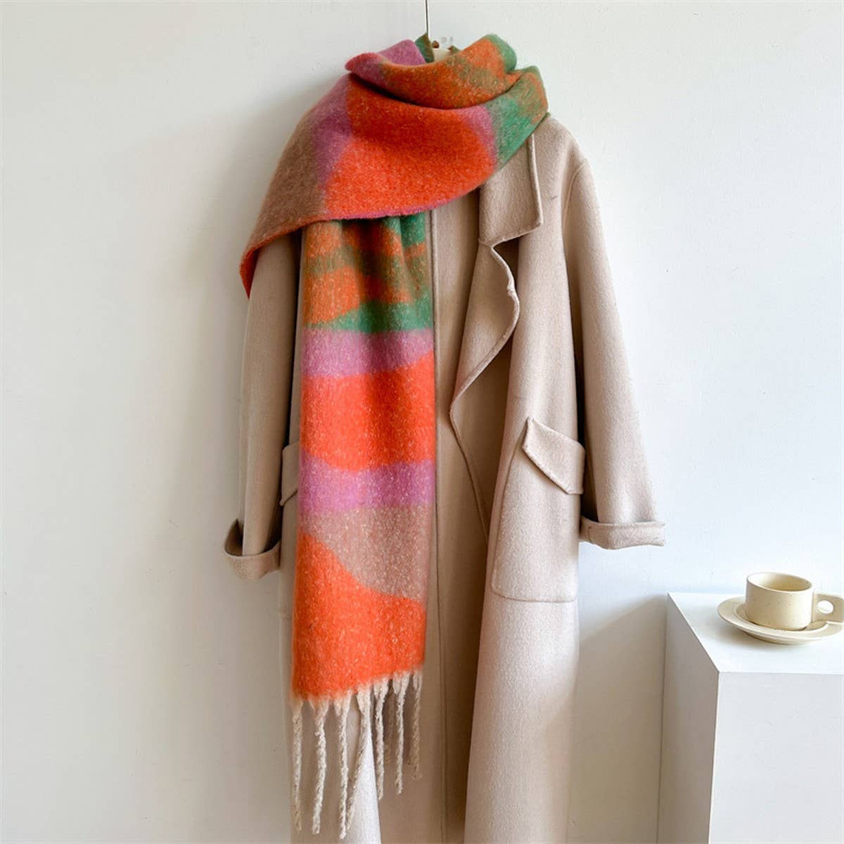 Fringe Blanket Scarf