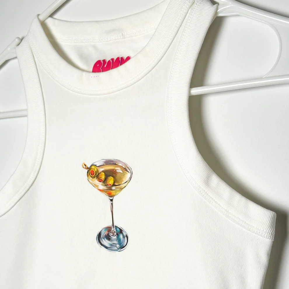 Martini Cropped Tank