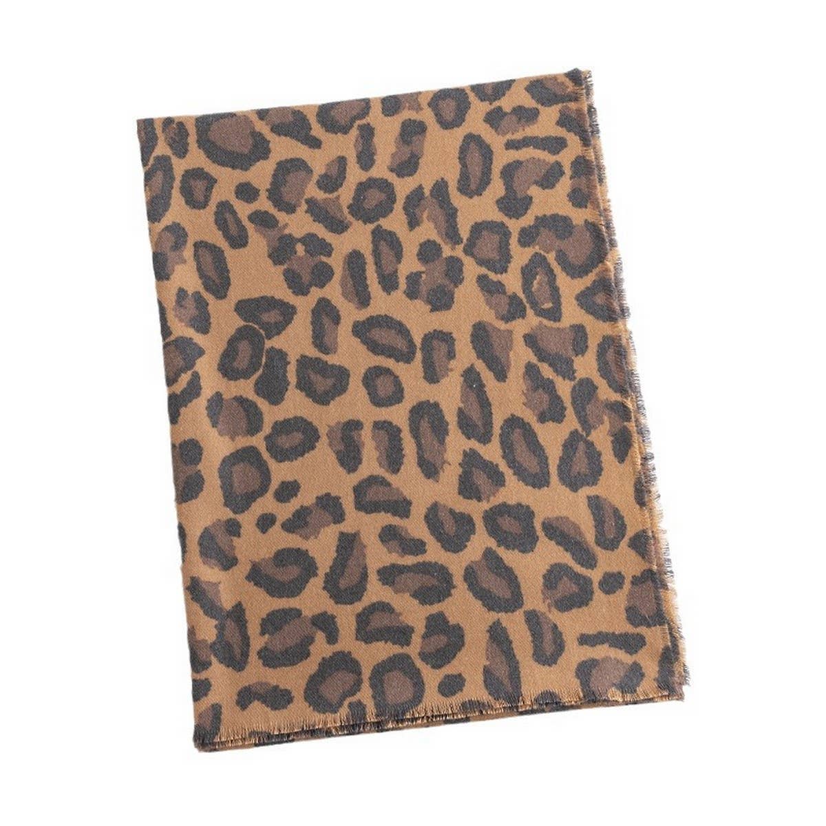 Leopard Twill Scarf