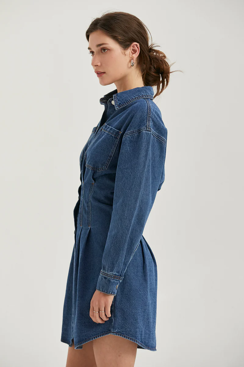 Zae Denim Mini Dress