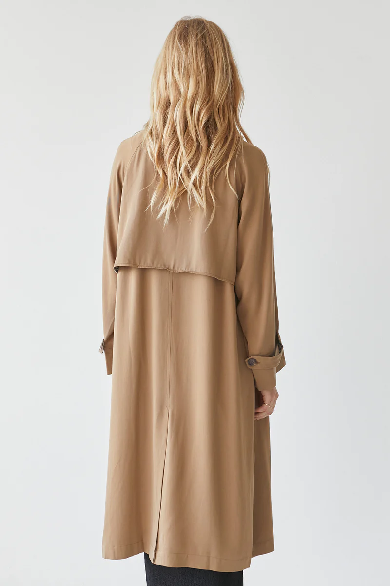 Susie Tencel Trench Coat