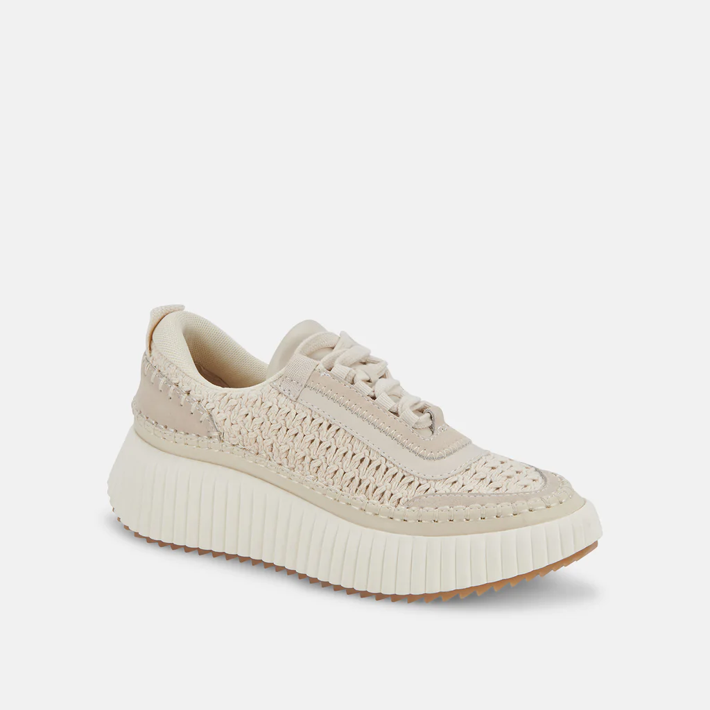 Dolen Sneakers in Sandstone Knit