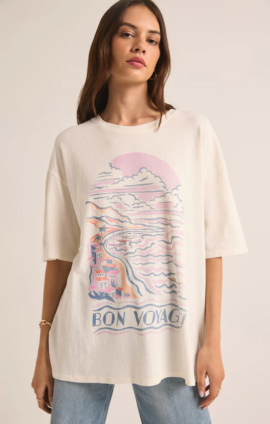 Bon Voyage SoCal Oversized Tee