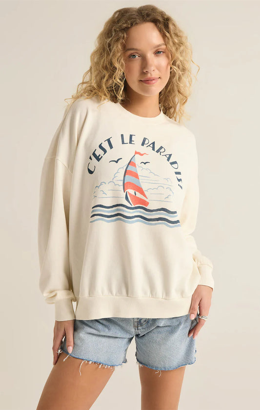 Le Paradis Sunday Sweatshirt