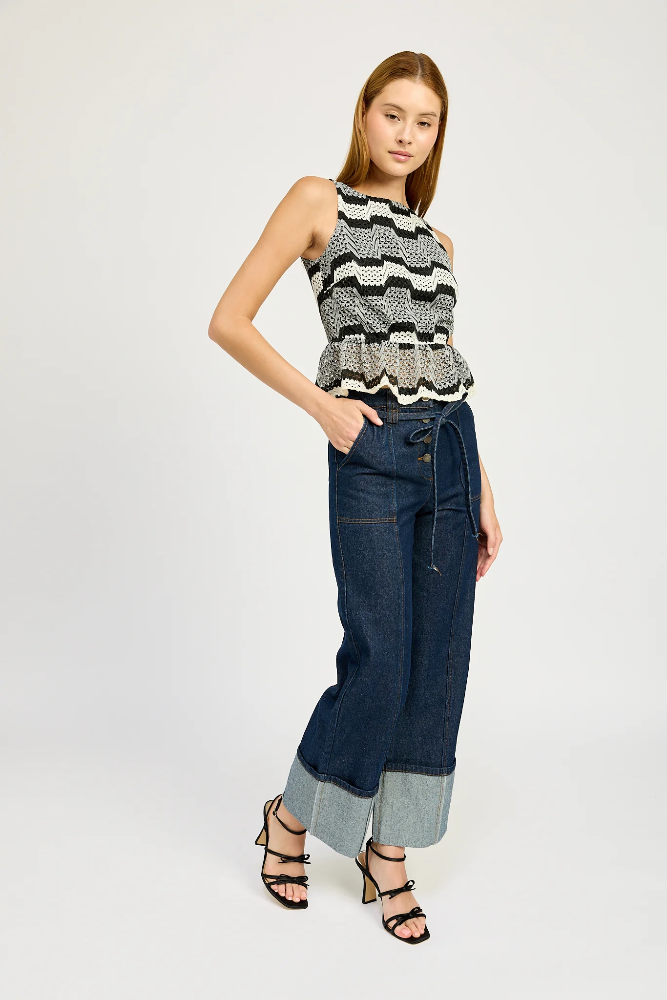 Nicola Denim Pant