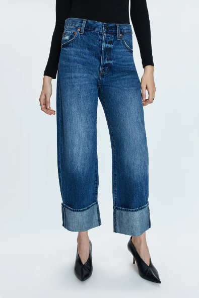 Ryder High Rise Cuffed Jean