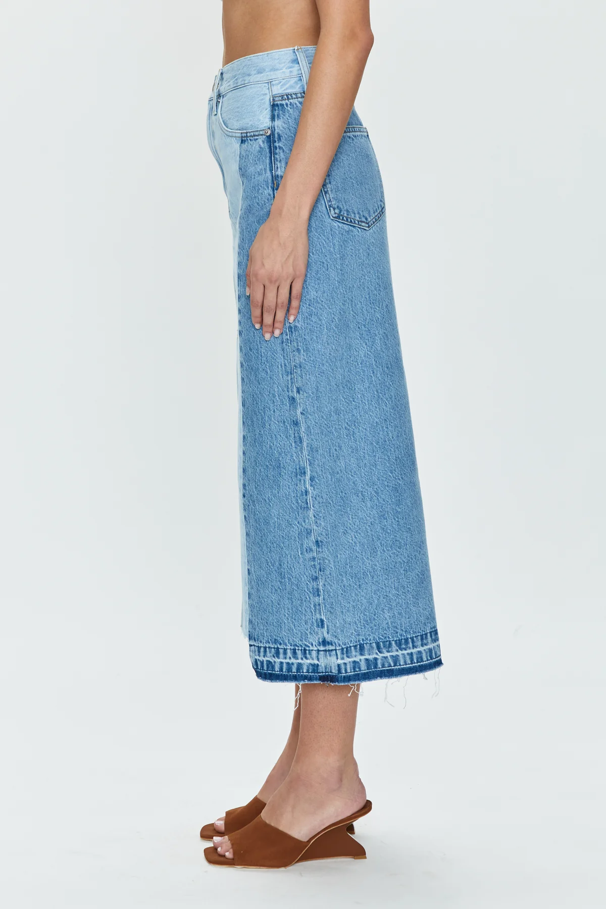 Alice Spliced Midi Skirt