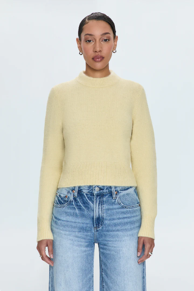 Sara Sweater - Soft Yellow