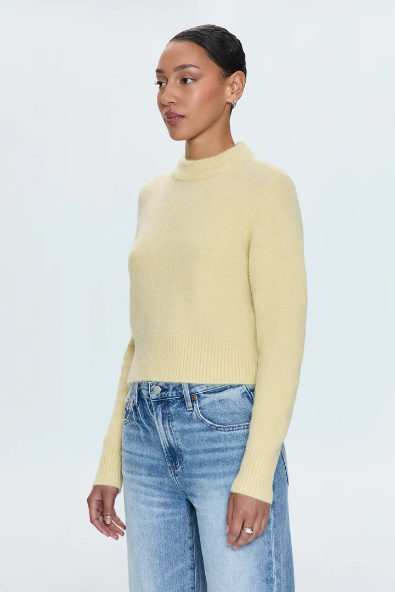 Sara Sweater - Soft Yellow