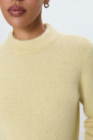 Sara Sweater - Soft Yellow