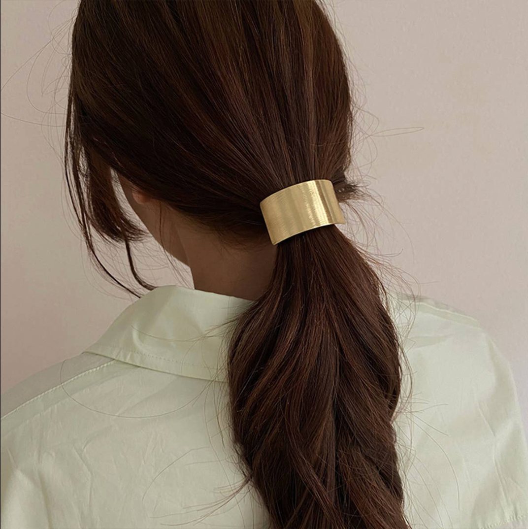 Metal Accent Hair Tie