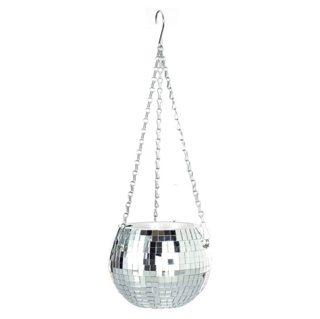 Disco Ball Planter - 8"