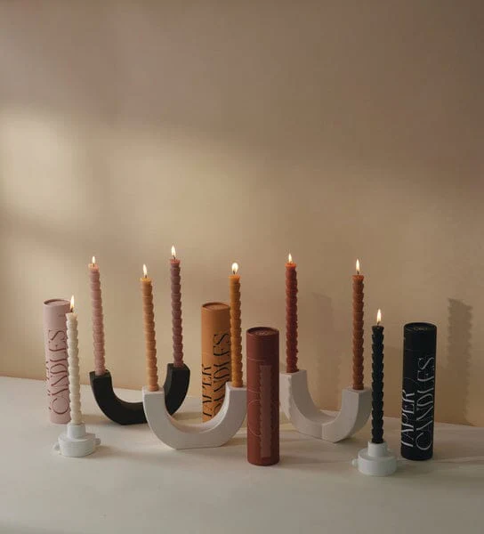 Tube Taper Candles