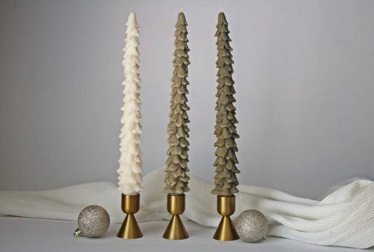 Christmas Tree Taper Candle