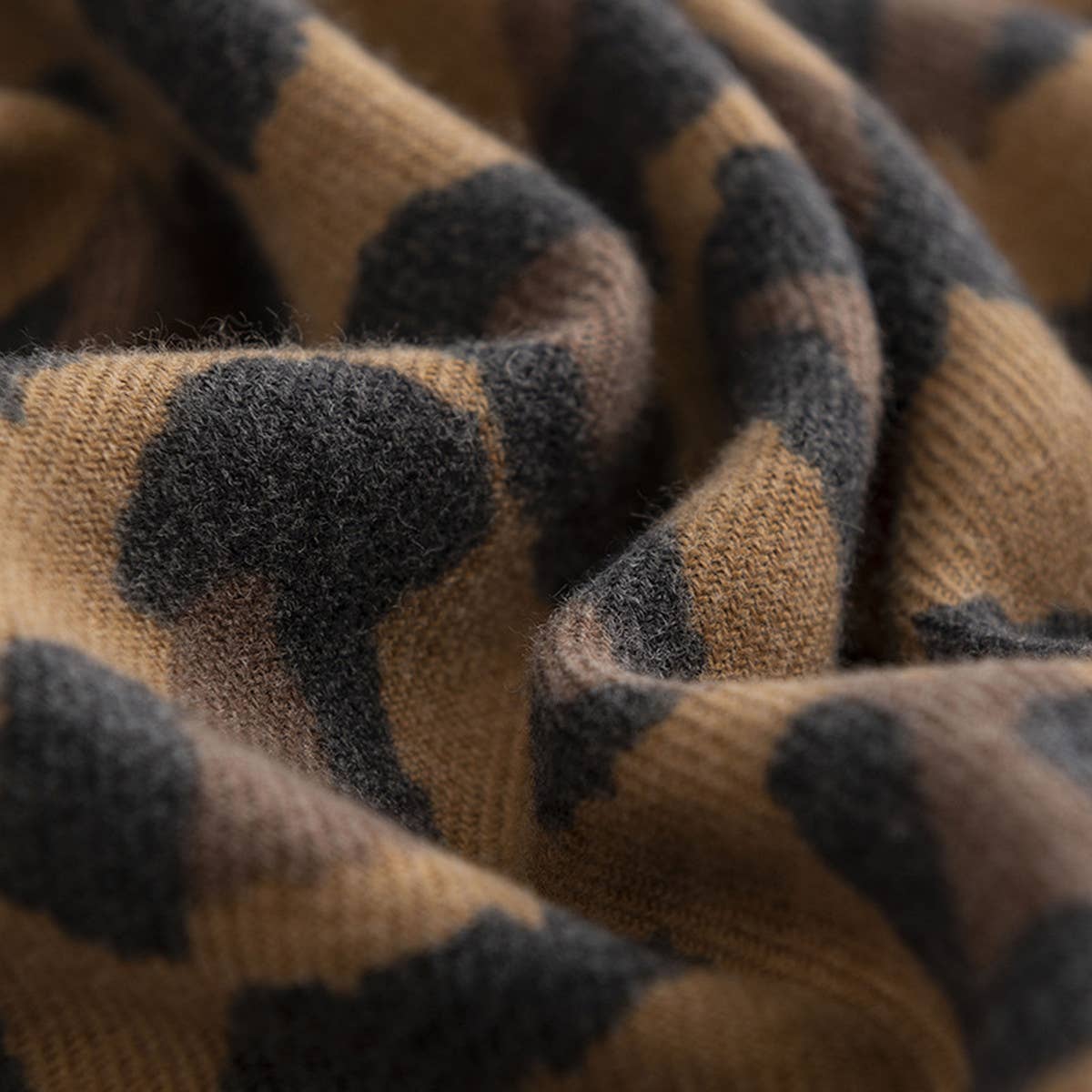 Leopard Twill Scarf