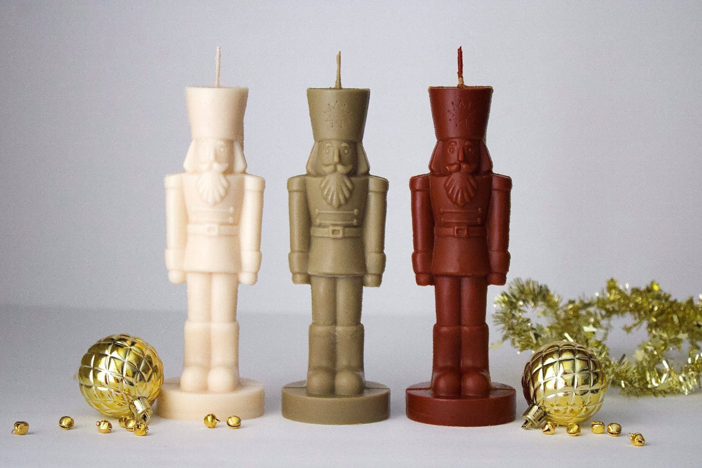 Nutcracker Christmas Candle