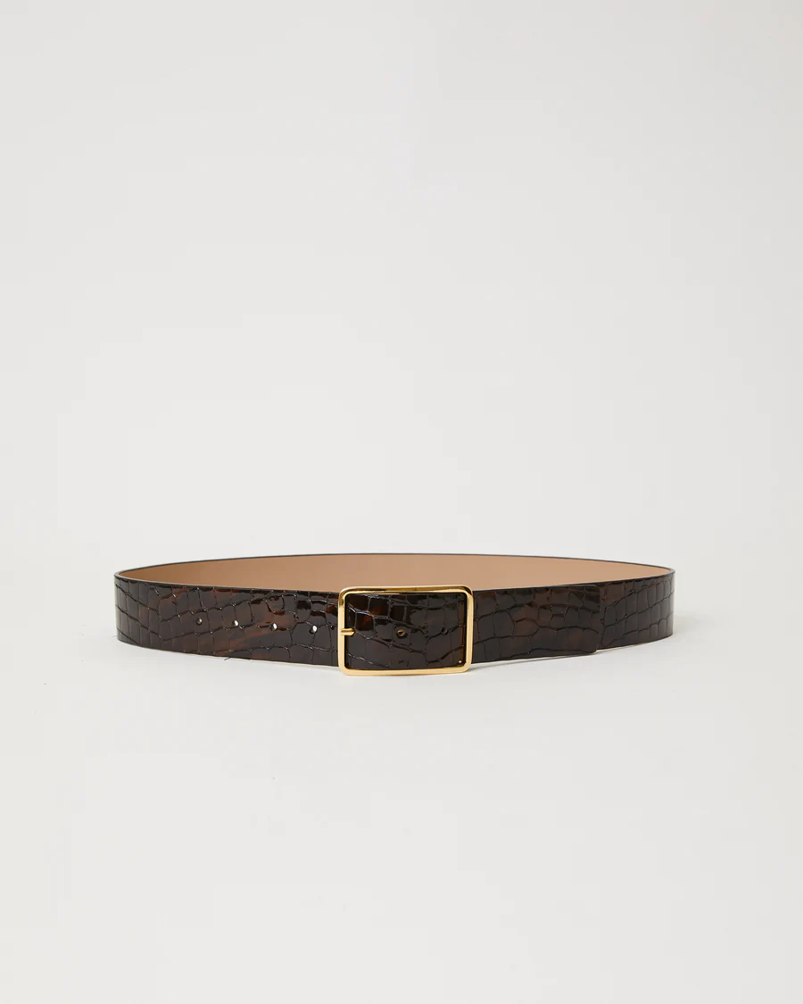 B-Low The Belt Milla Croco Luster Leather Belt