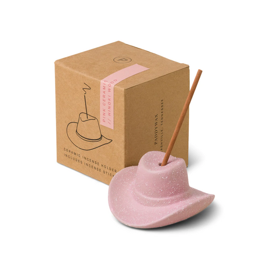 Paddywax Cowboy Hat Incense Holder