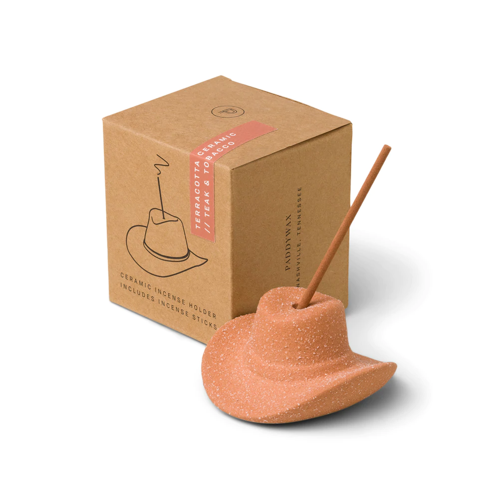 Paddywax Cowboy Hat Incense Holder