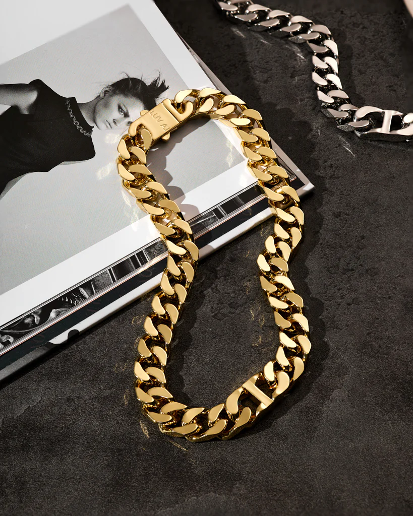 Luv AJ Kam Chunky Chain Necklace