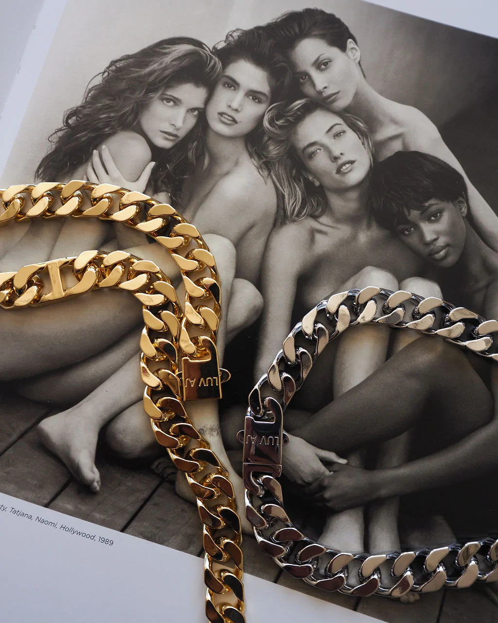 Luv AJ Kam Chunky Chain Necklace