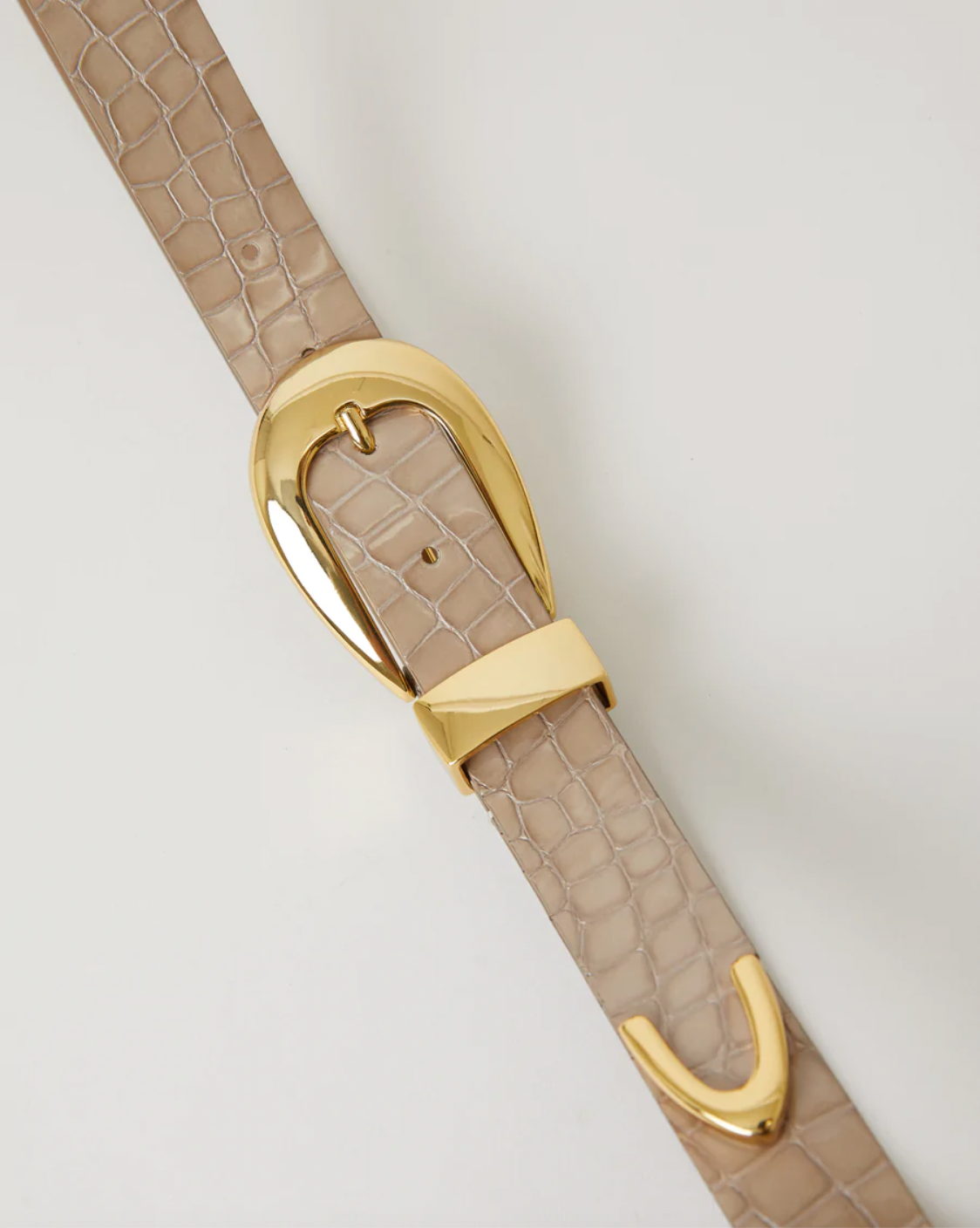 B-Low The Belt Victoria Croco Luster Belt