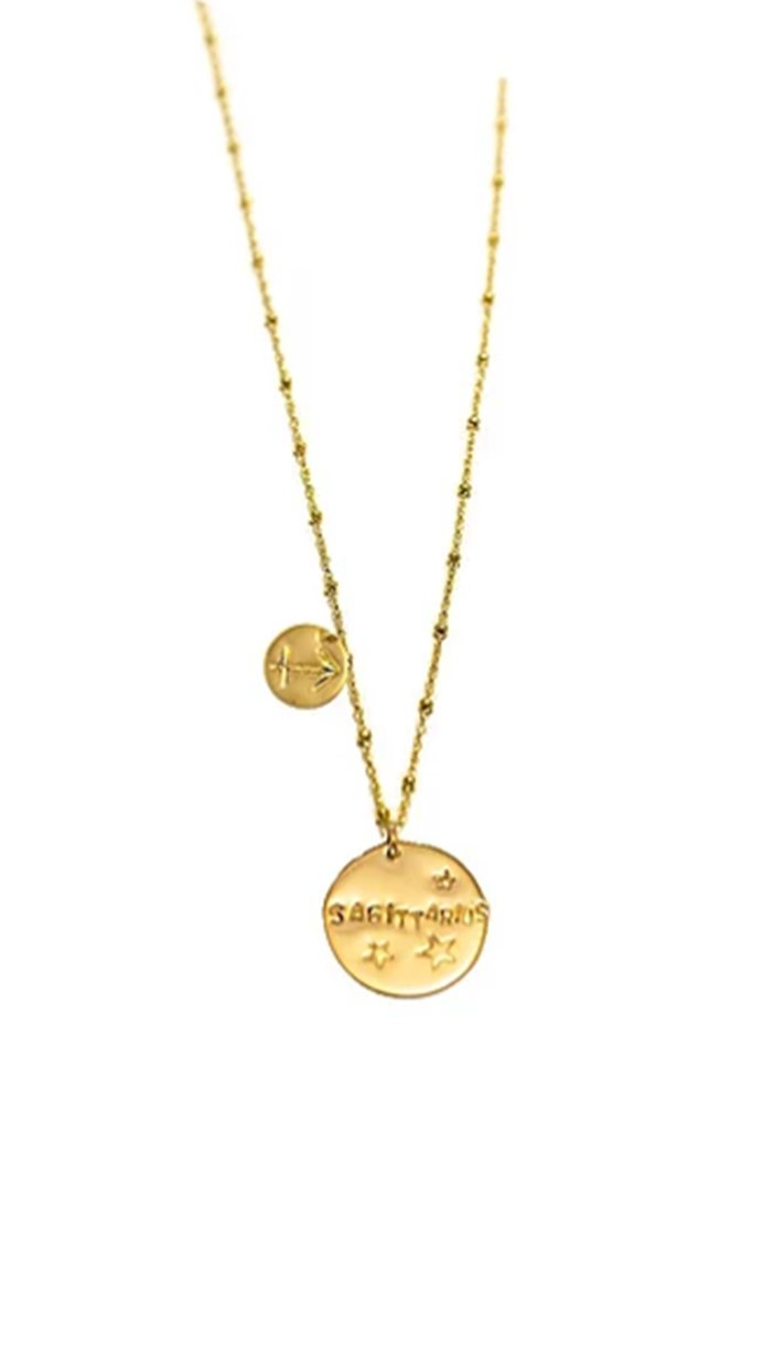 Written In The Stars Zodiac Necklace - Gold Filled